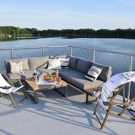 Lemuria Houseboat - Plywajacy Domek Na Wodzie Breslau Exterior foto