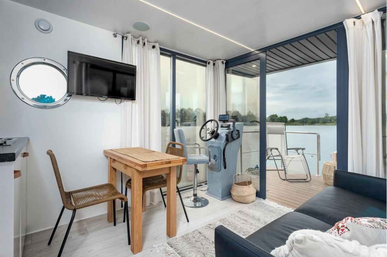 Lemuria Houseboat - Plywajacy Domek Na Wodzie Breslau Exterior foto