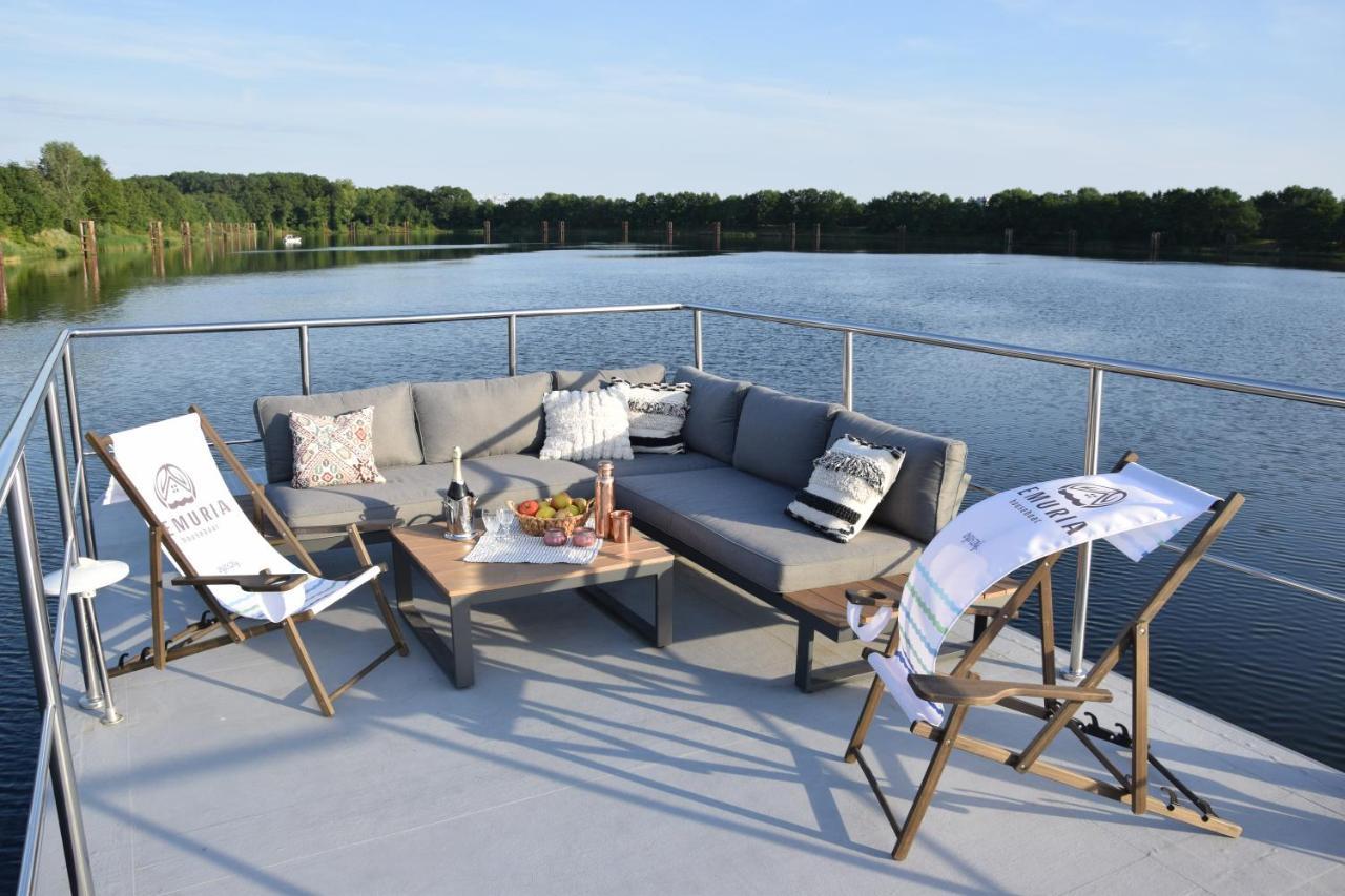 Lemuria Houseboat - Plywajacy Domek Na Wodzie Breslau Exterior foto