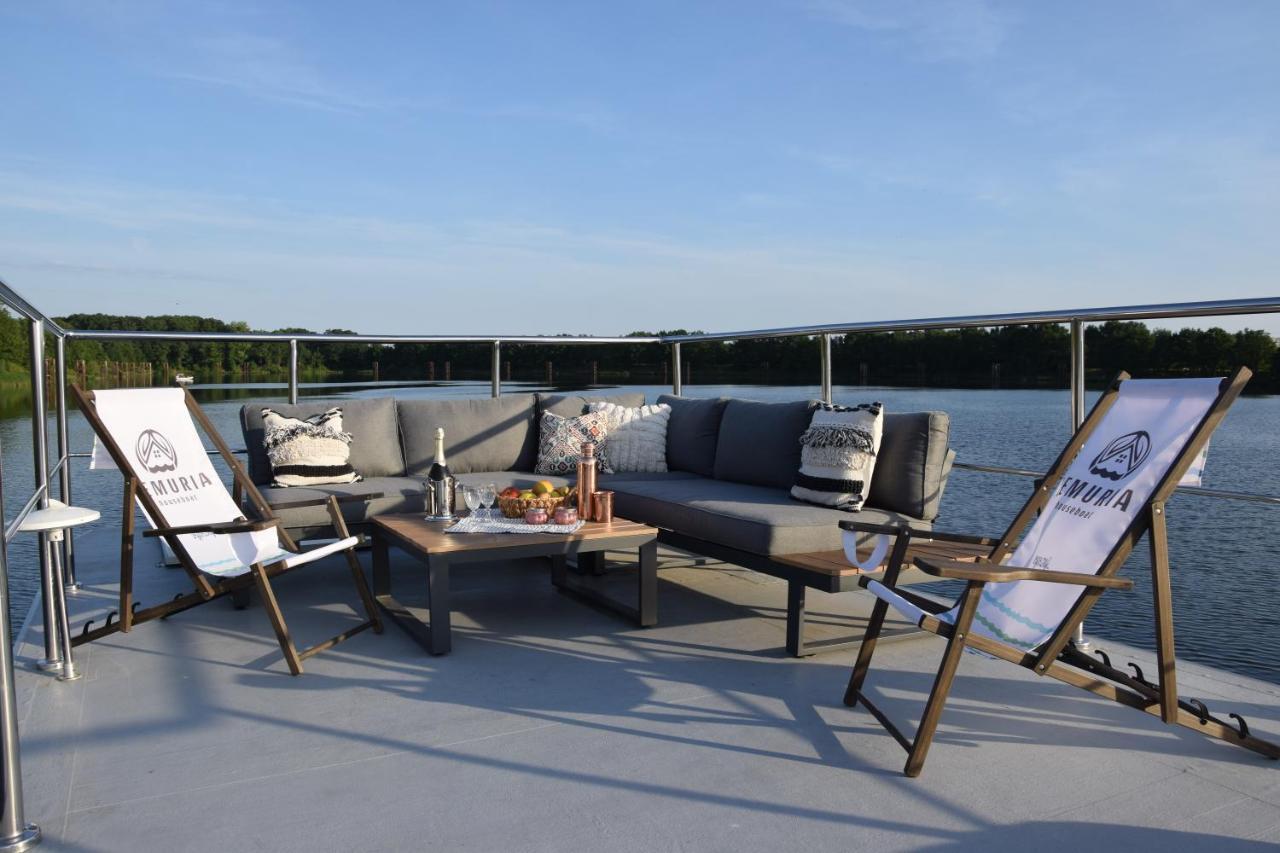 Lemuria Houseboat - Plywajacy Domek Na Wodzie Breslau Exterior foto